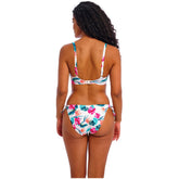 Freya Palm Paradise Side Tie Bikini Brief - White